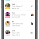 Cocoon’s ambient sharing status updates.